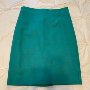 Green skirt